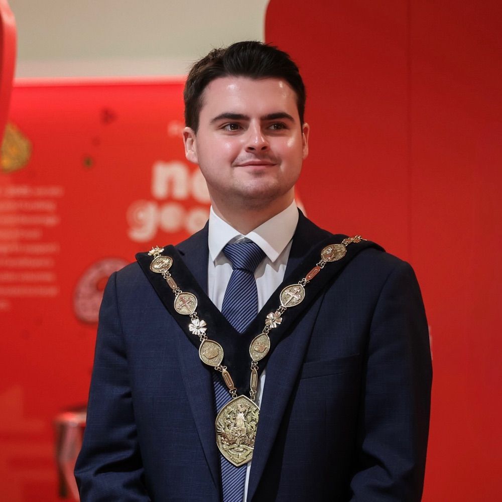 Cllr Kurtis Dickson, Mayor of Lisburn & Castlereagh City Council