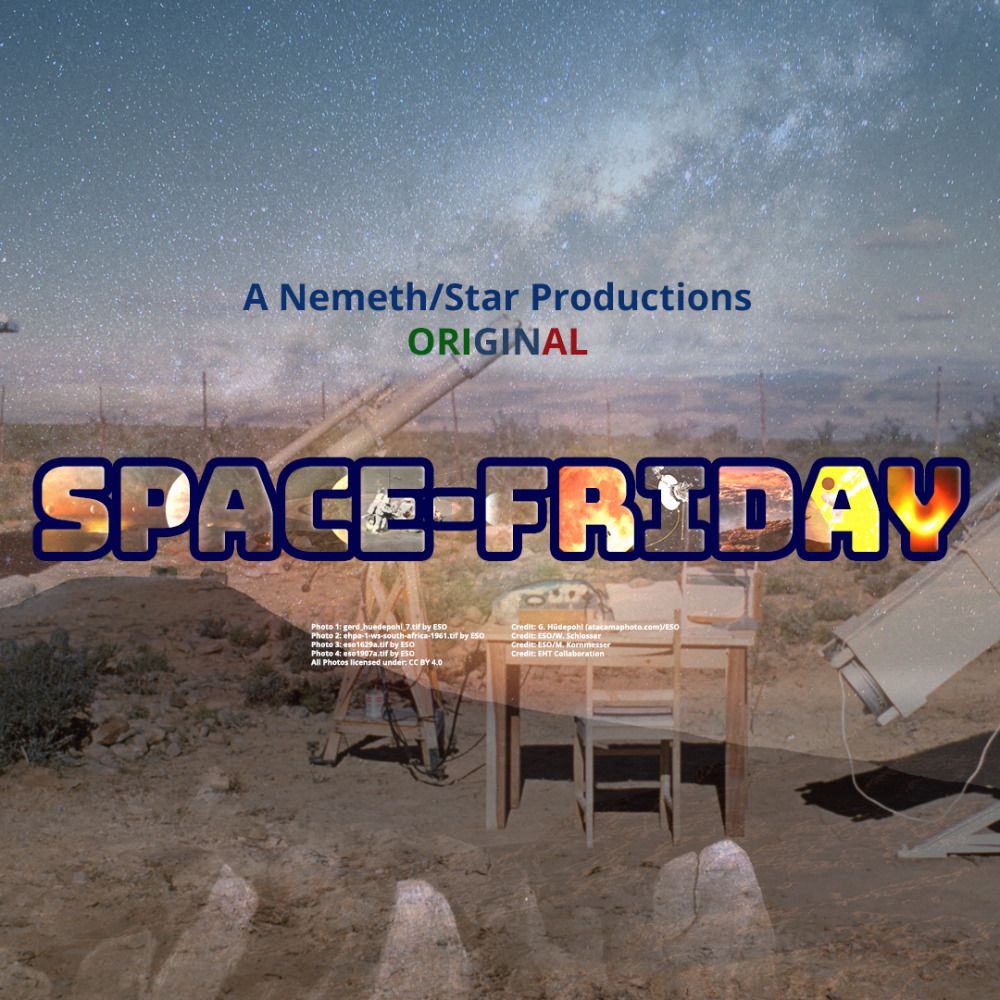 SPACE-FRIDAY 🚀🛰️🪐🔭👩🏻‍🚀👩🏾‍🚀🧑‍🚀🧑🏾‍🚀