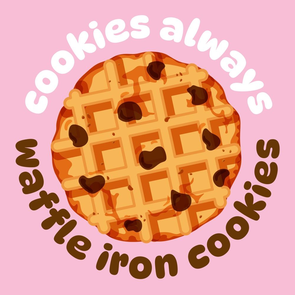 Waffle Iron Cookies