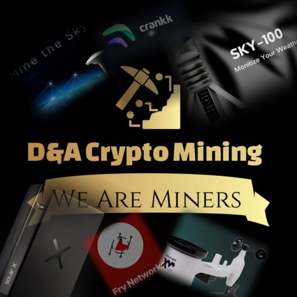 D&A Crypto Mining Co-Owner BeNeLuX Invest 🇳🇱