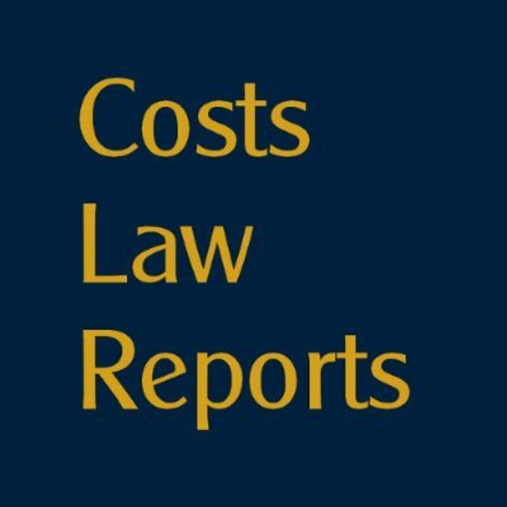 Costs Law Reports