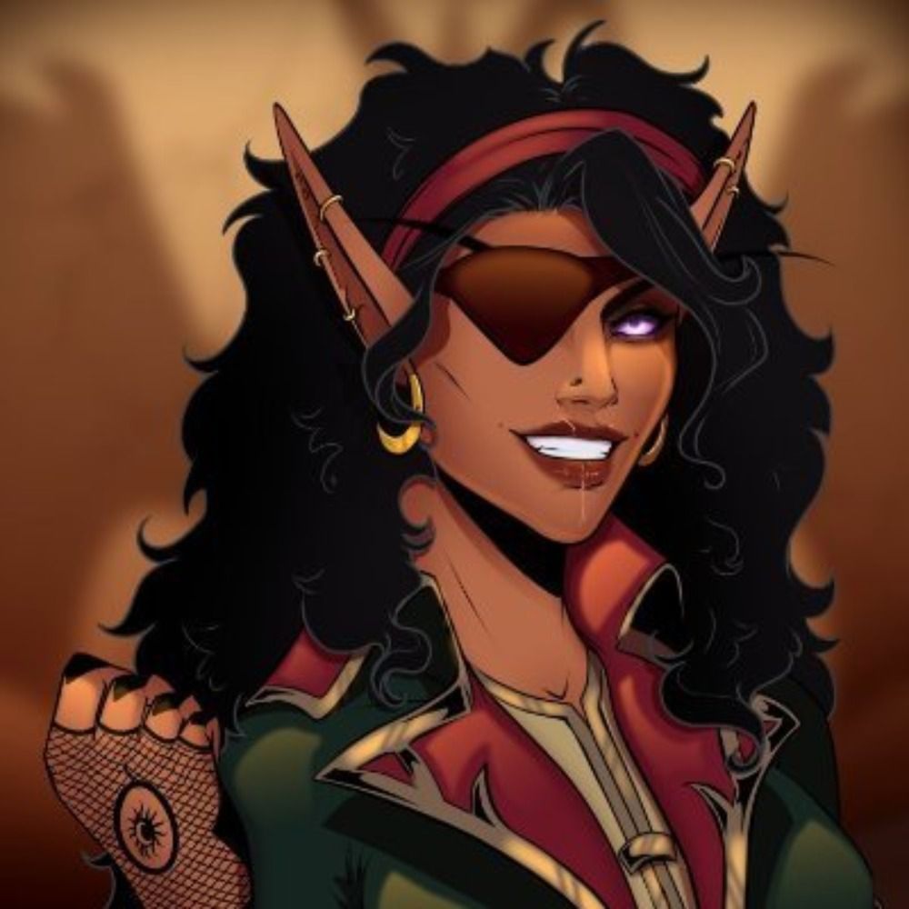 Commodore. Irridessa Embersinger🖤🏴‍☠️🖤