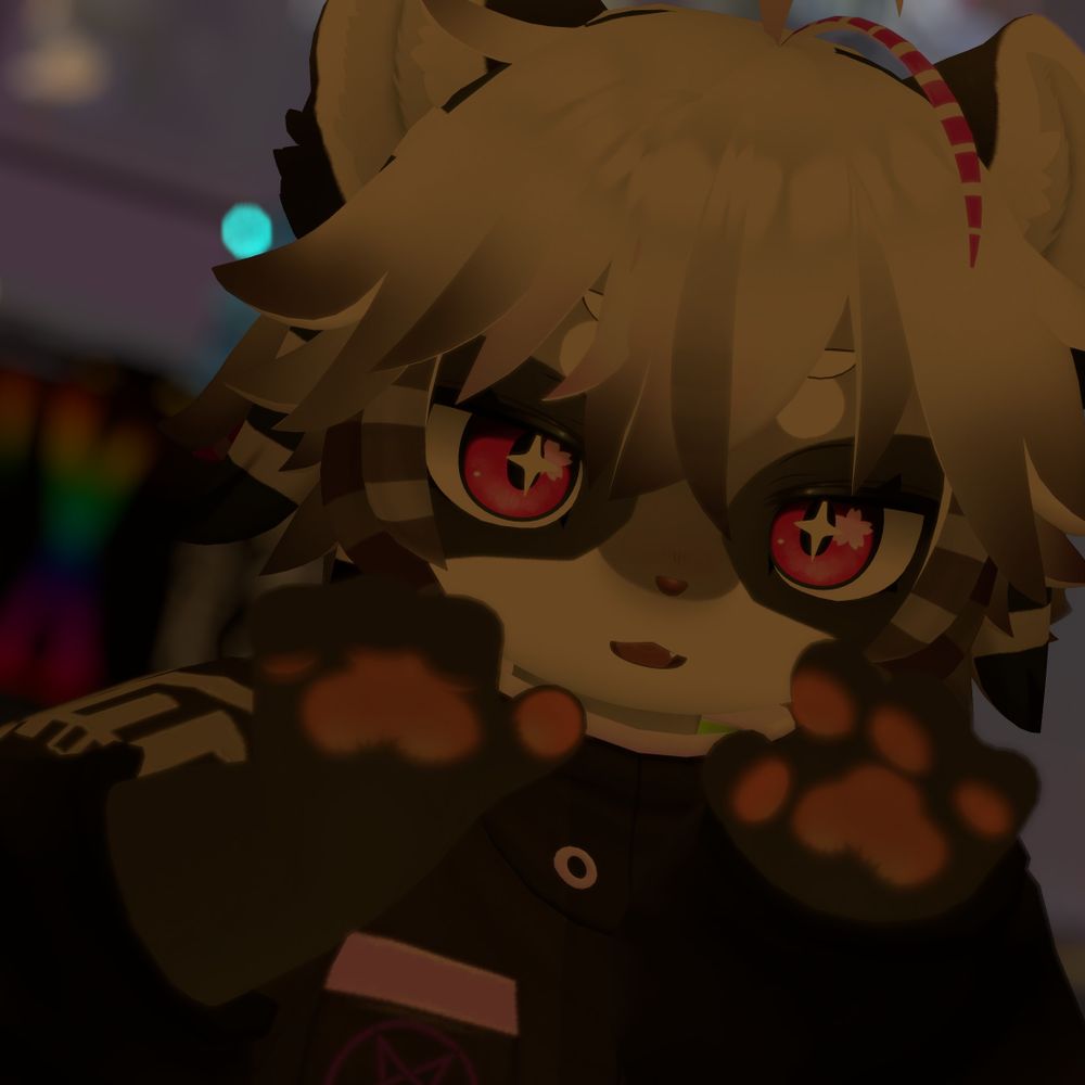 🦝🗑️Akira mother fluffing Ami🦝🗑️