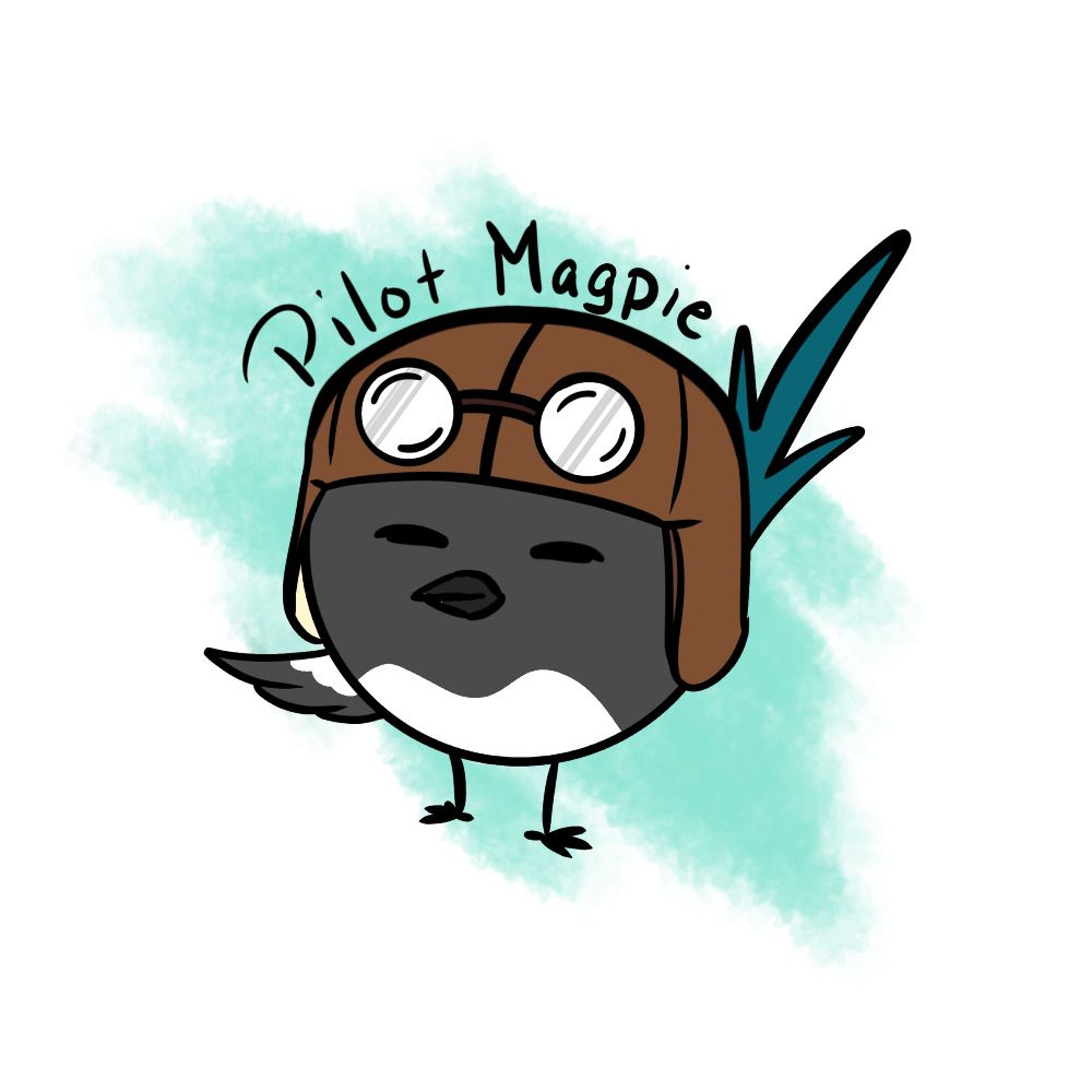 startled corvid