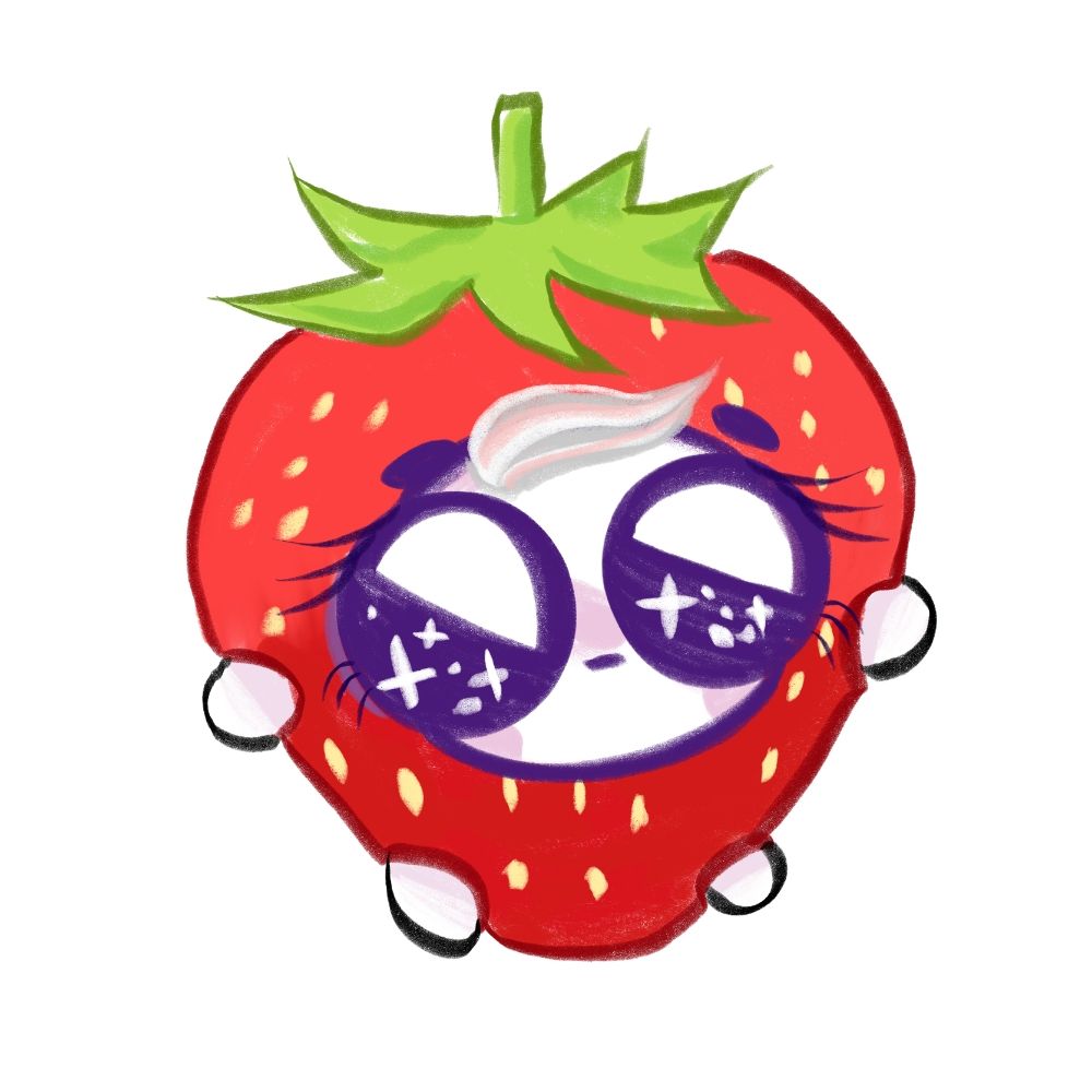 Strawberry duck