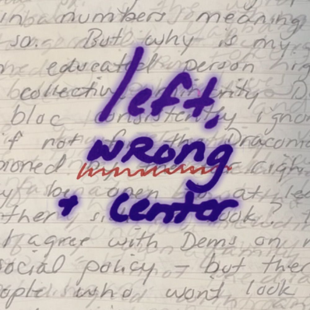 left, wrong + center