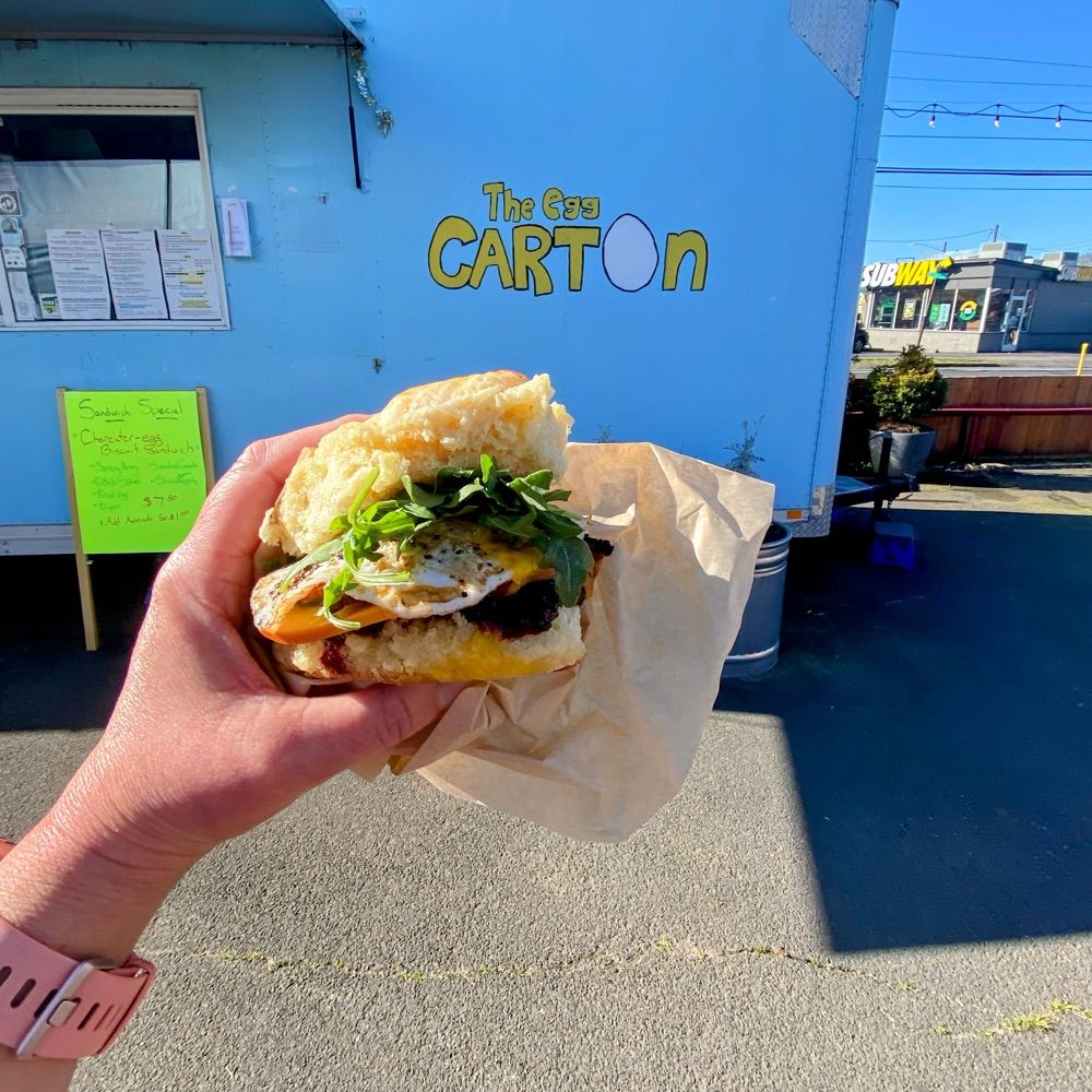 The Egg Carton Food Cart