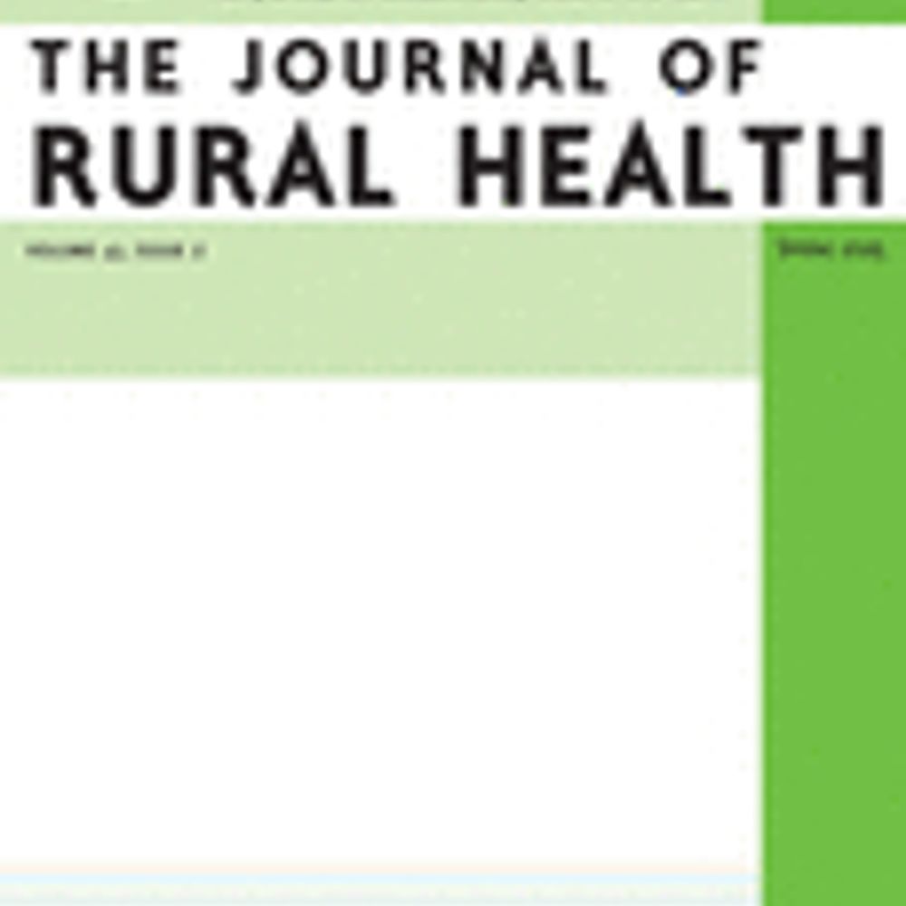 Journal of Rural Health