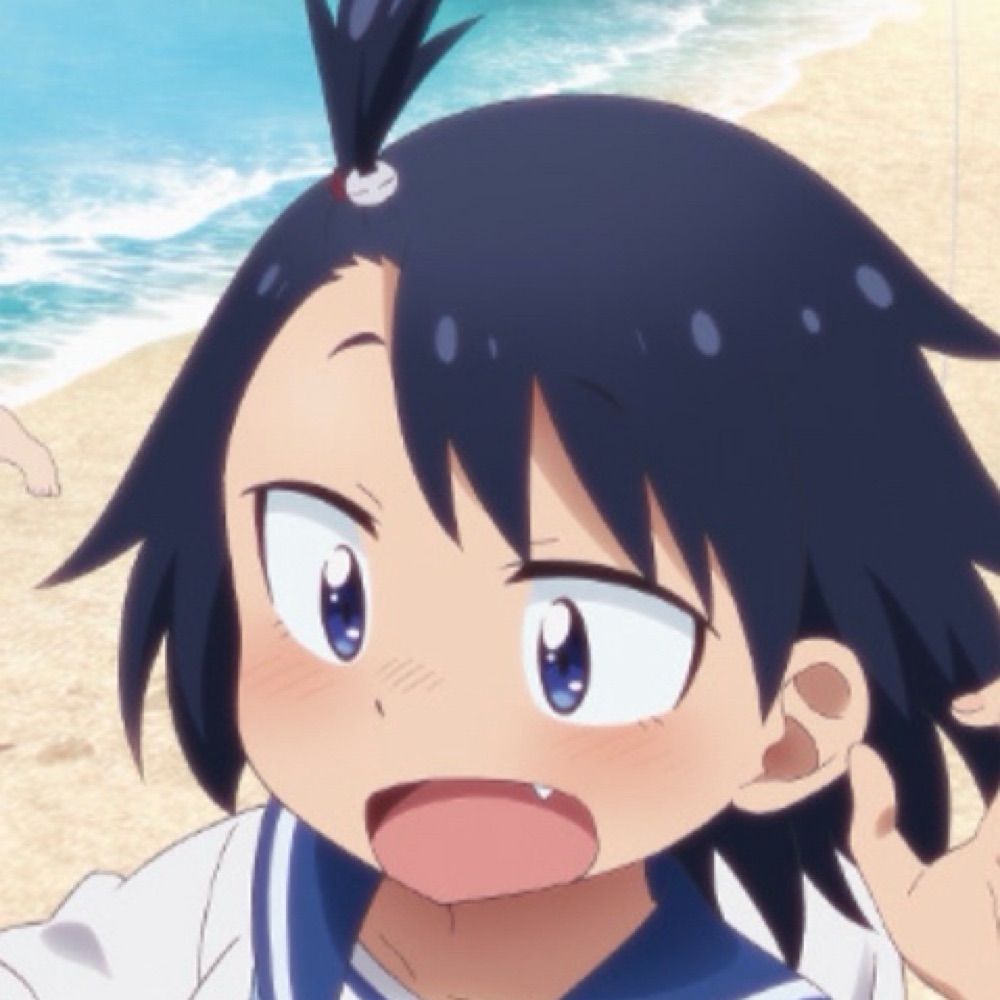 海辺の女の子