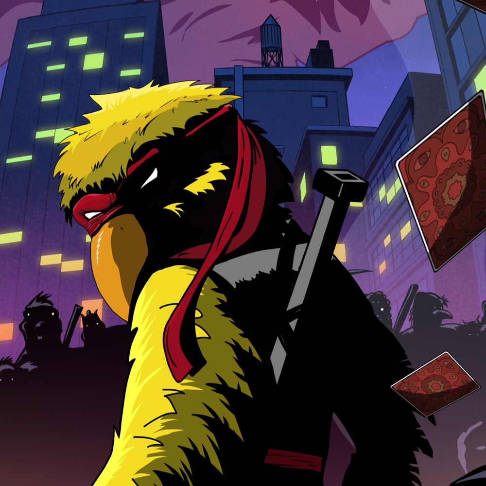 Troldkarlens Hat - Mutant Karate Canary - Masters of Card Boxin'