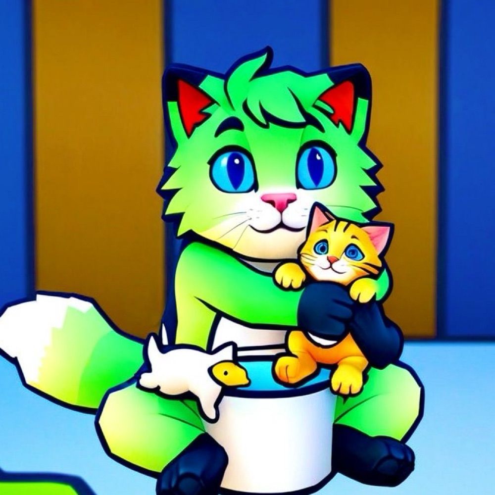 Lucky the kitten