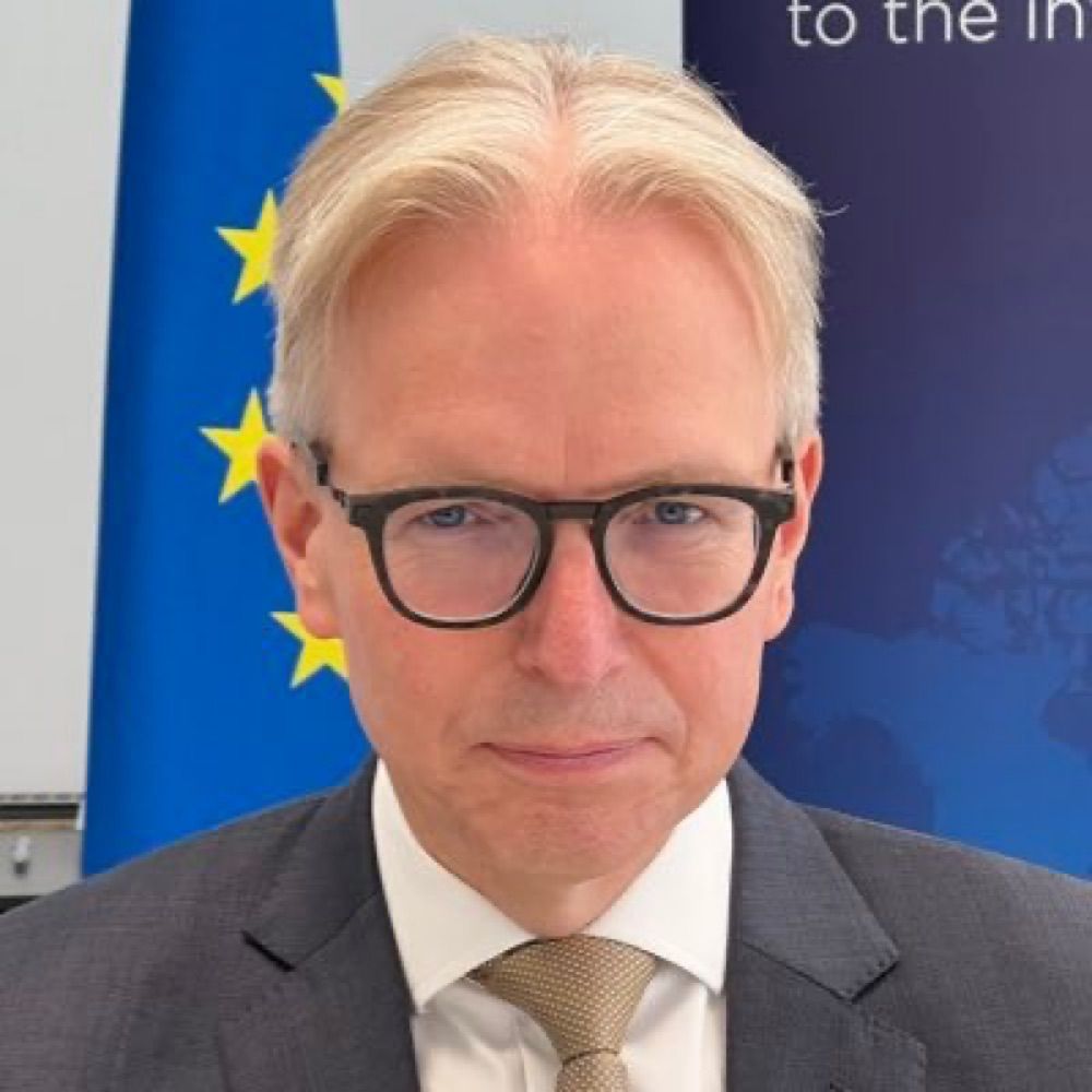 EU Ambassador Carl Hallergard 🇪🇺🇺🇳