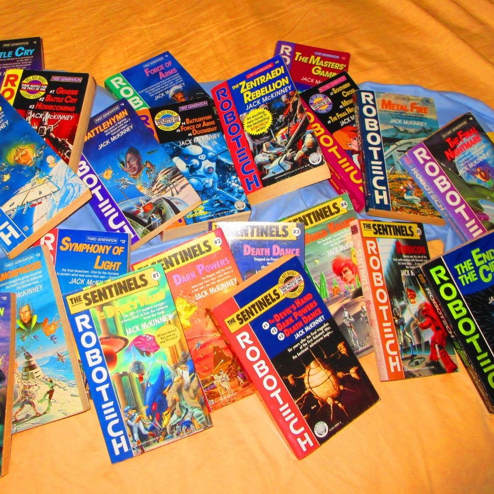 Robotech Novels – Support the True Books By the Original Authors