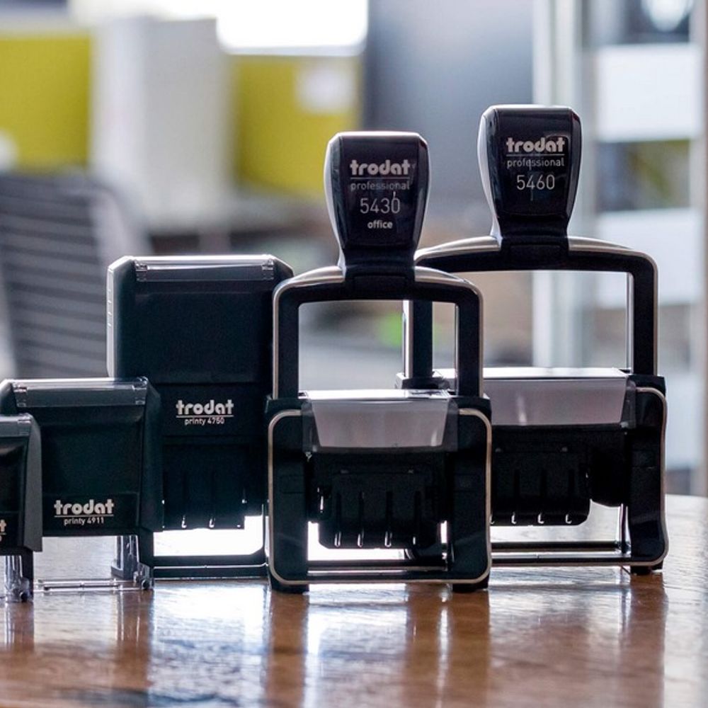 razítka Trodat v Česku a na Slovensku