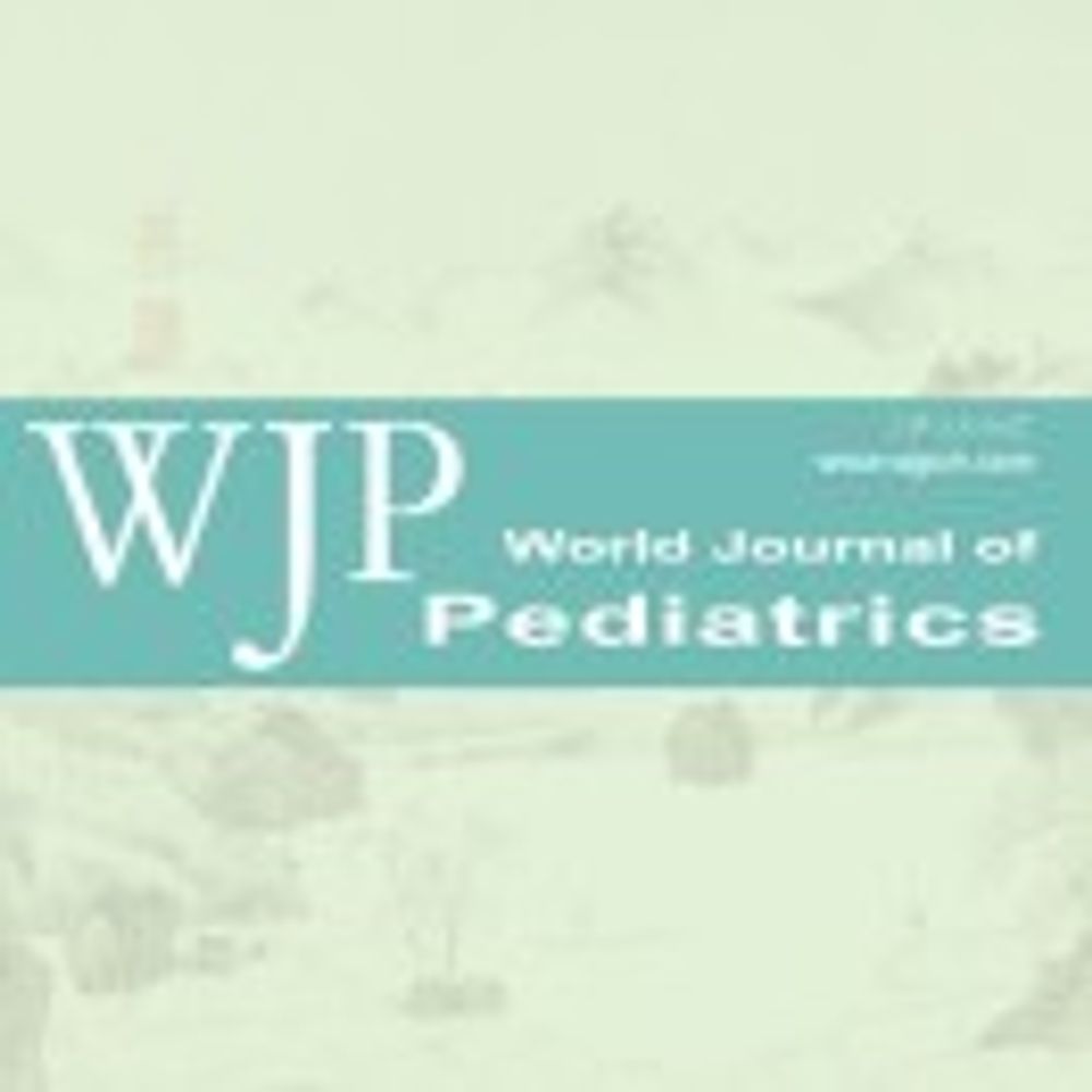 World Journal of Pediatrics