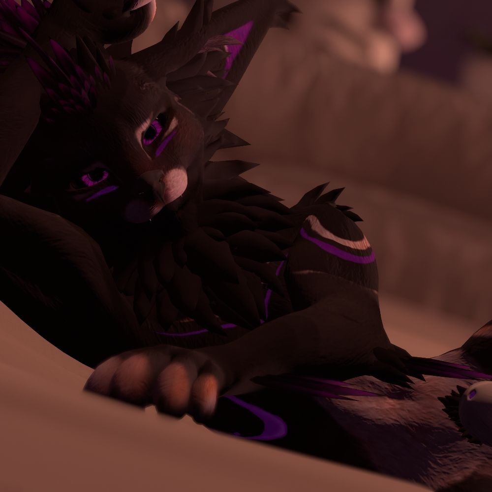Raunchy raven