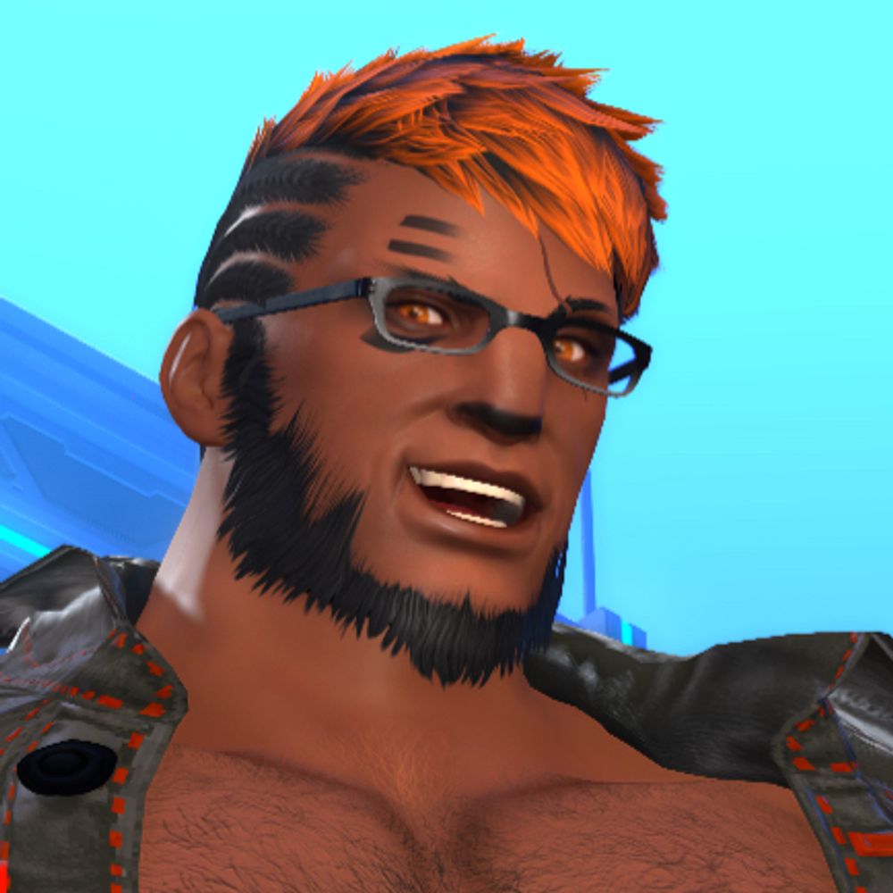 Shirtless Lad on Duty