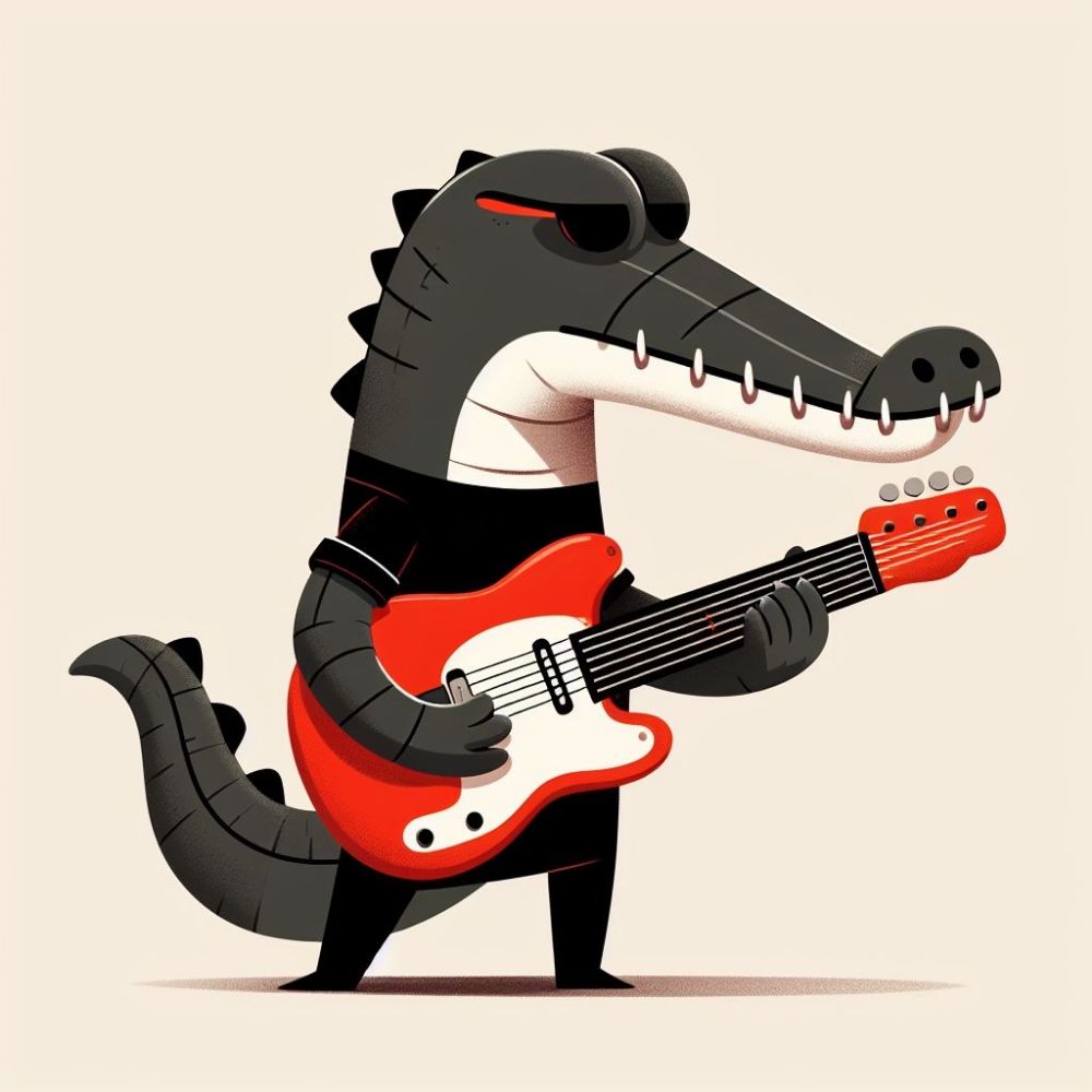 Crocodilo Rock 🎬