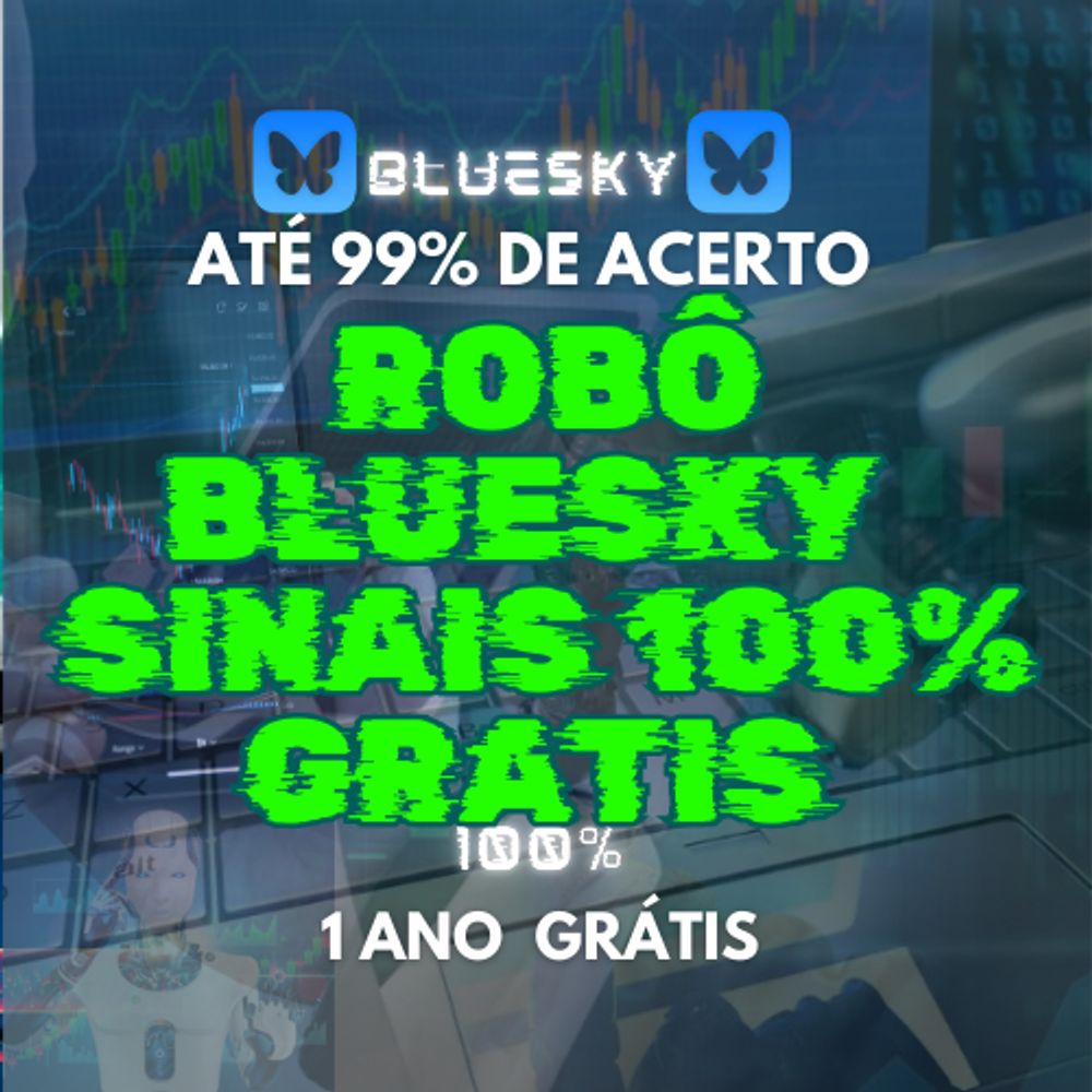 Robô Trader Sinais Bluesky