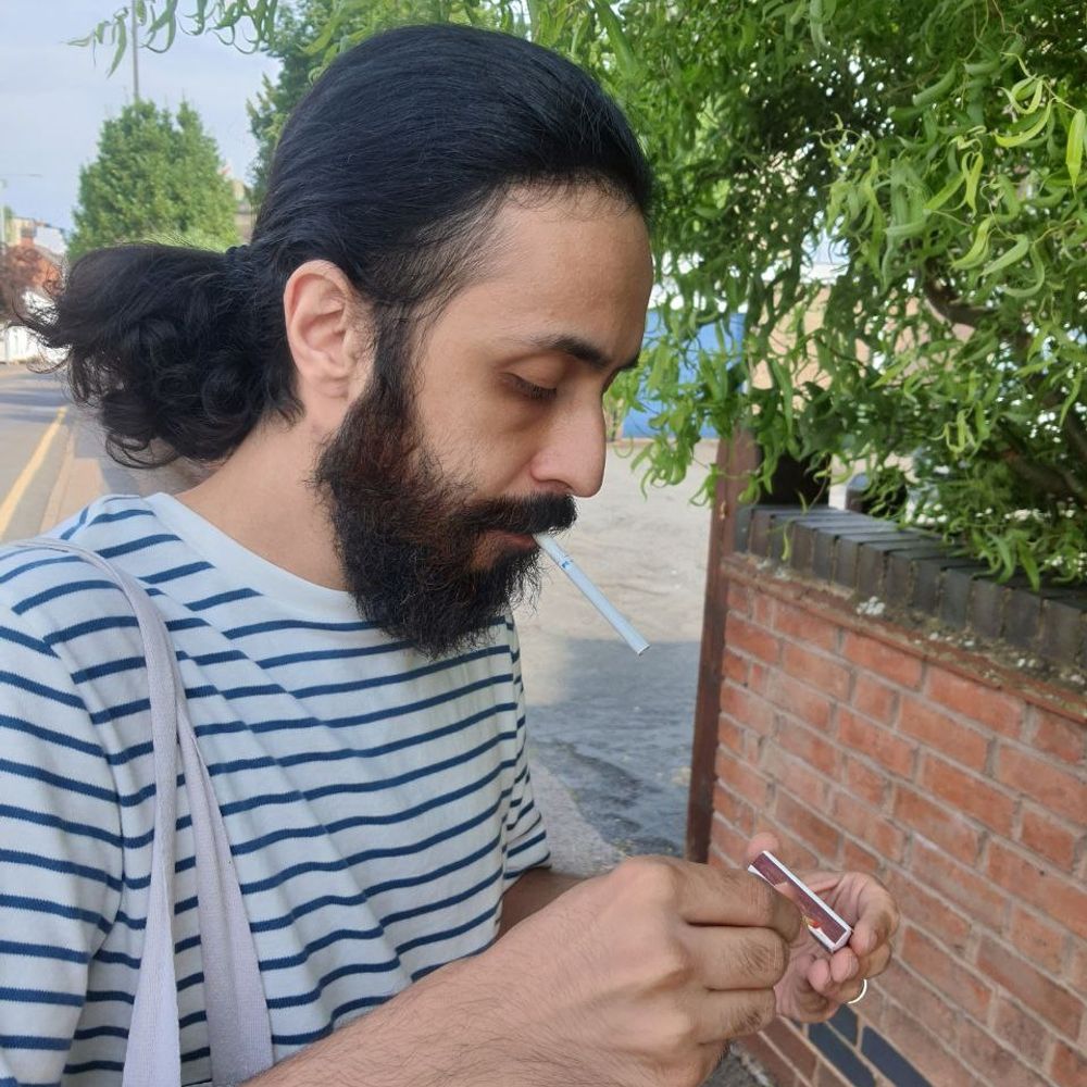 Sajad in Blue
