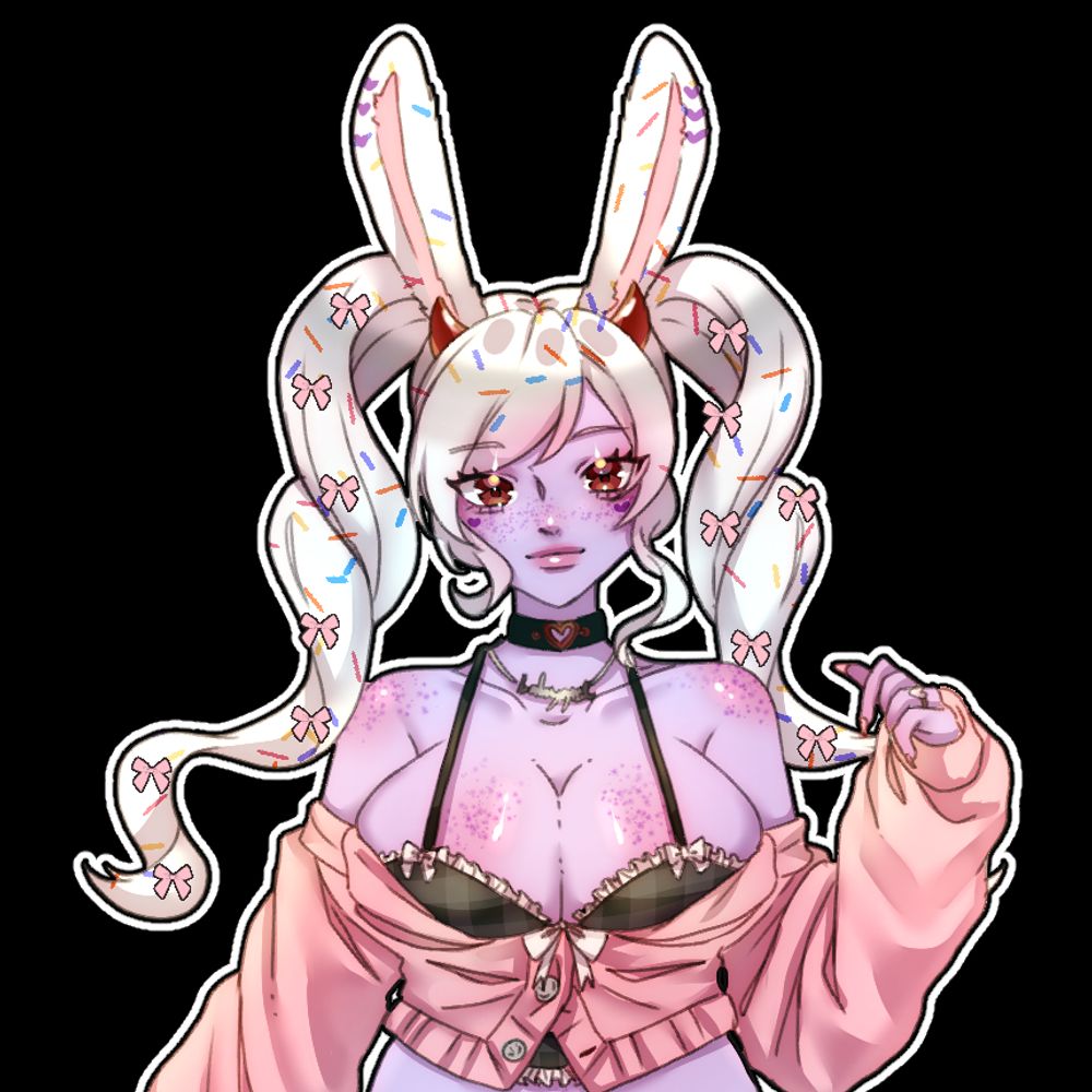 Suki😈🐇  {smol demon bun}