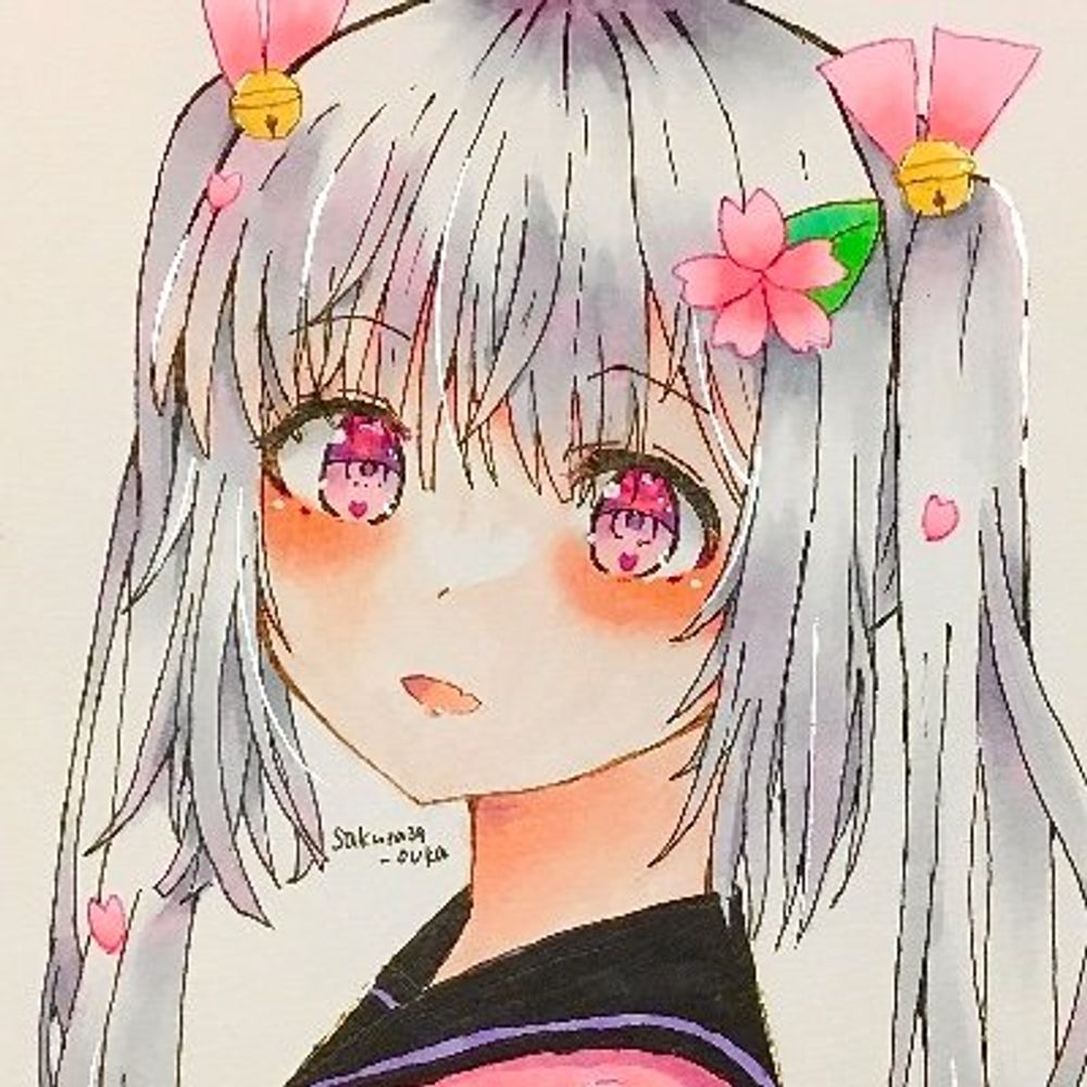 桜花。