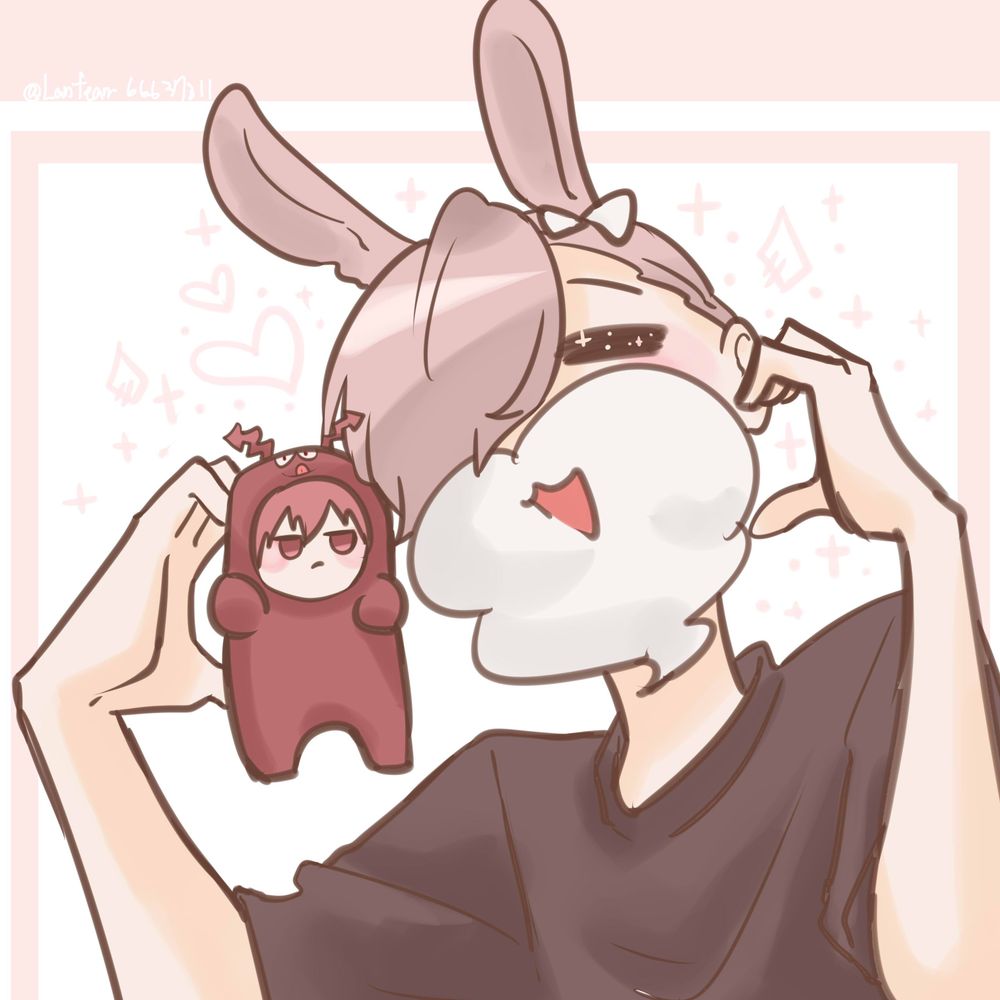 好運兔乾杯🐰