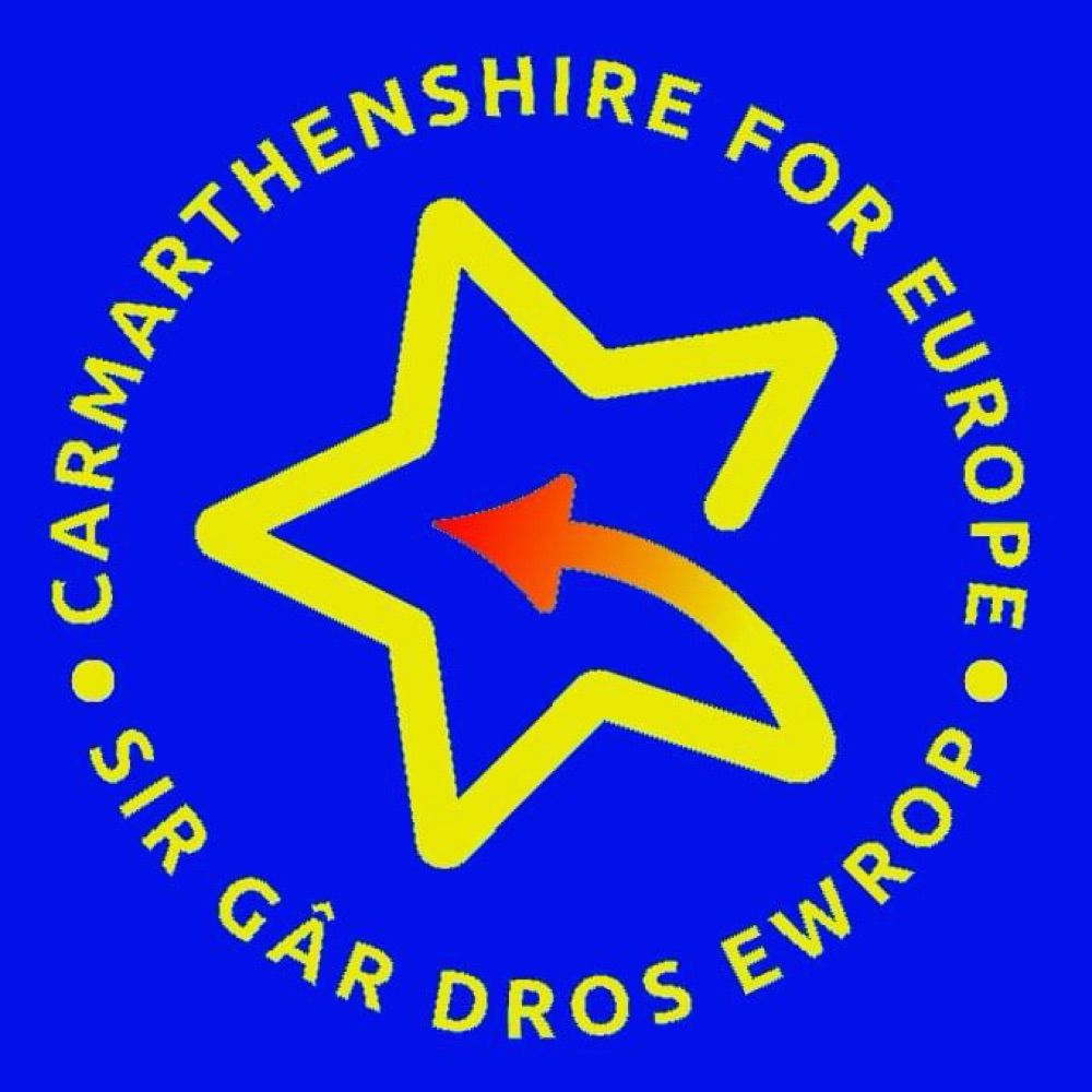 Sir Gâr Dros Ewrop • Carmarthenshire For Europe 