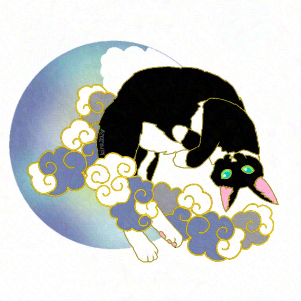 ゆきとからす雲