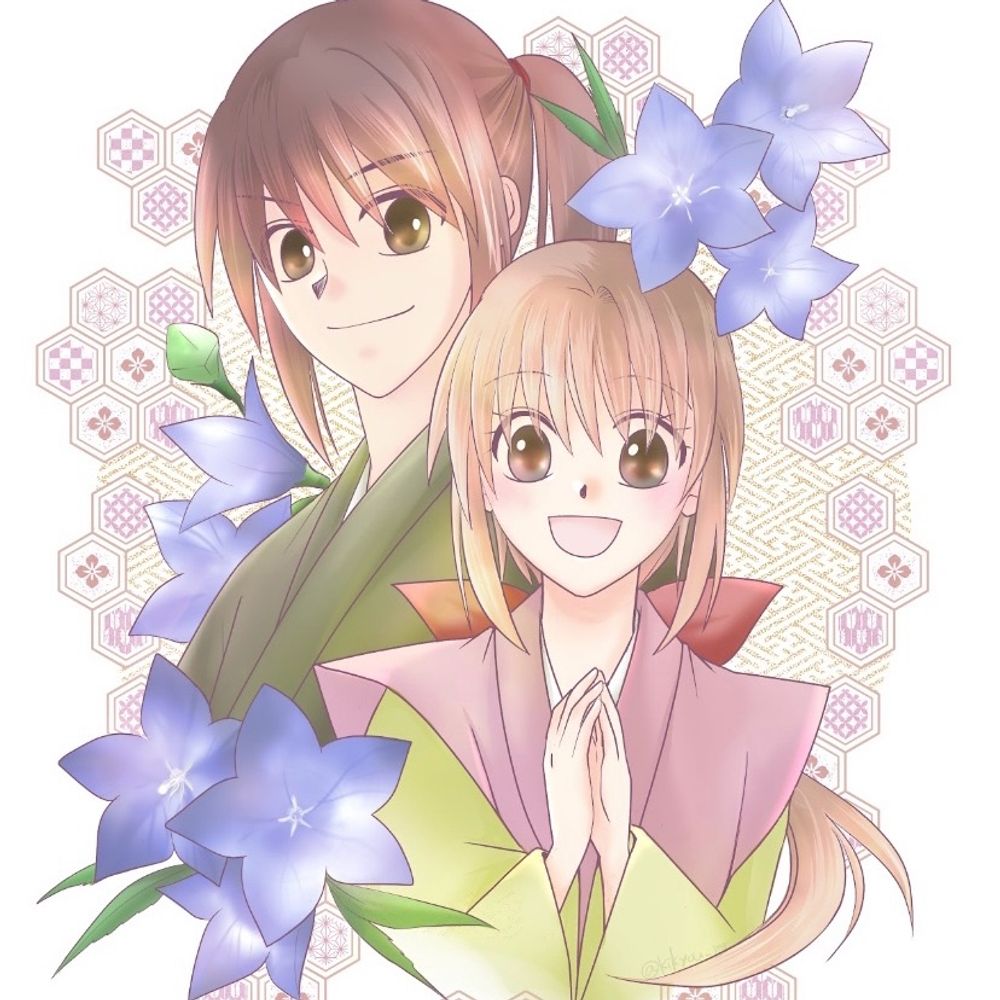 桔梗（紫ききょう）