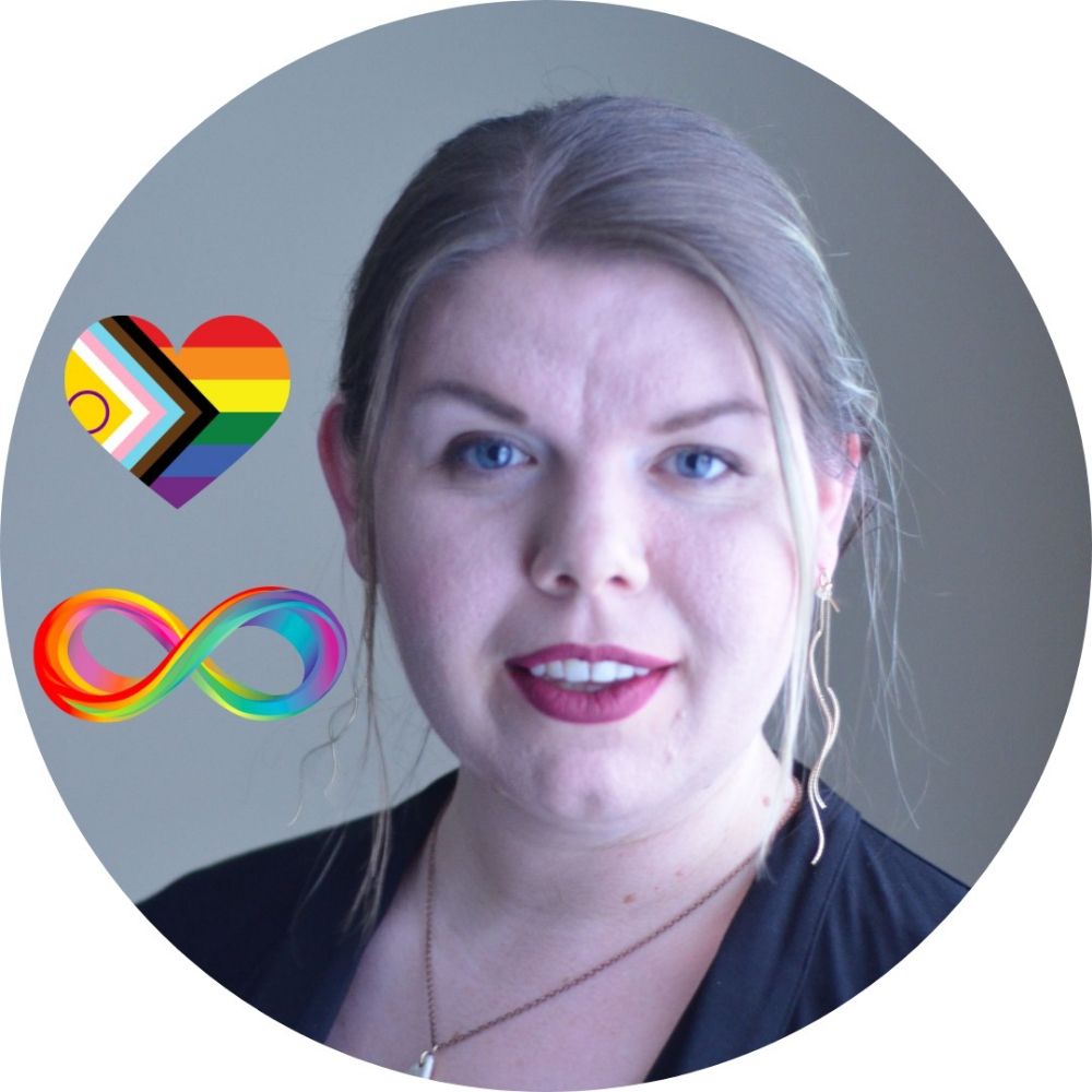 Melanie Gruben, Neurodivergent Psychologist (she/her) ♾️🌈