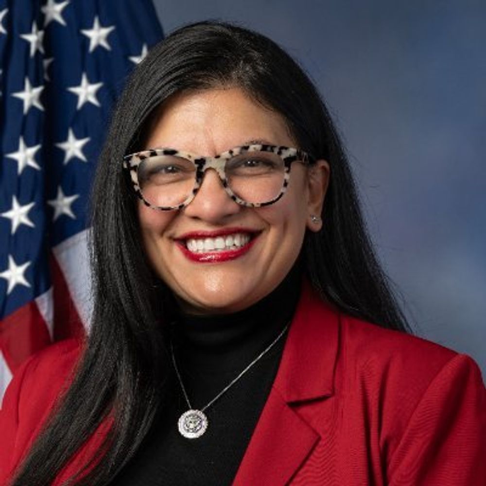 Congresswoman Rashida Tlaib (mirror)