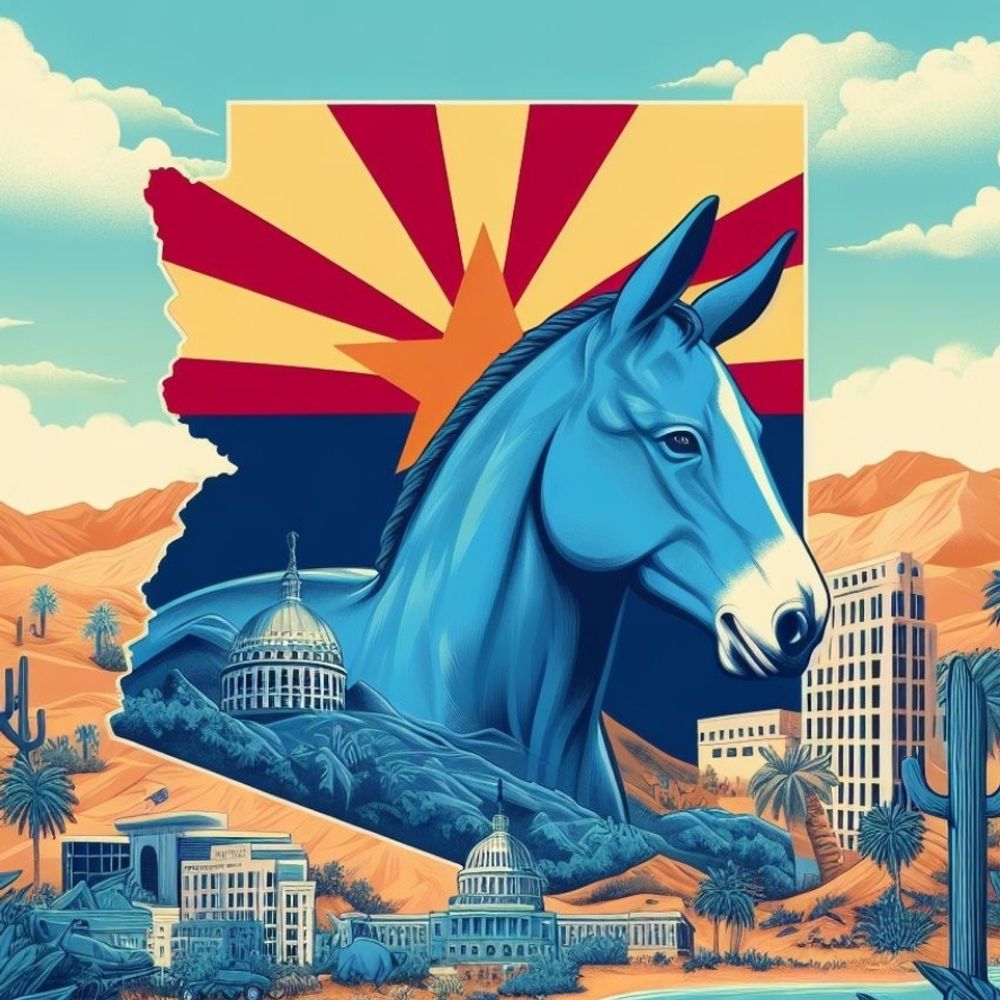 Arizona's 𝐁𝐋𝐔𝐄 Politico