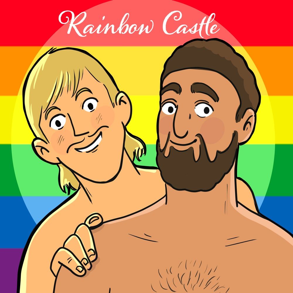 Rainbow Castle Cartoon