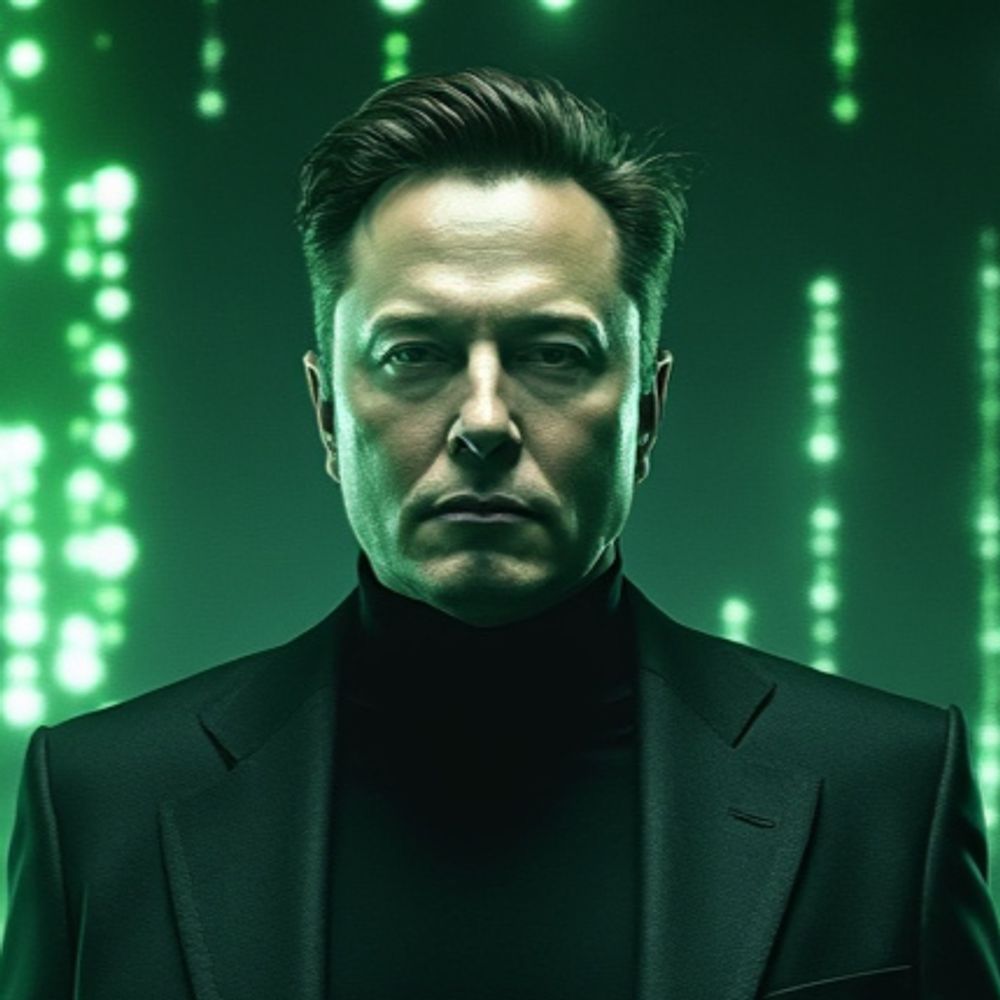 E10n Mu$k - Digital Matrix Watcher - Parody