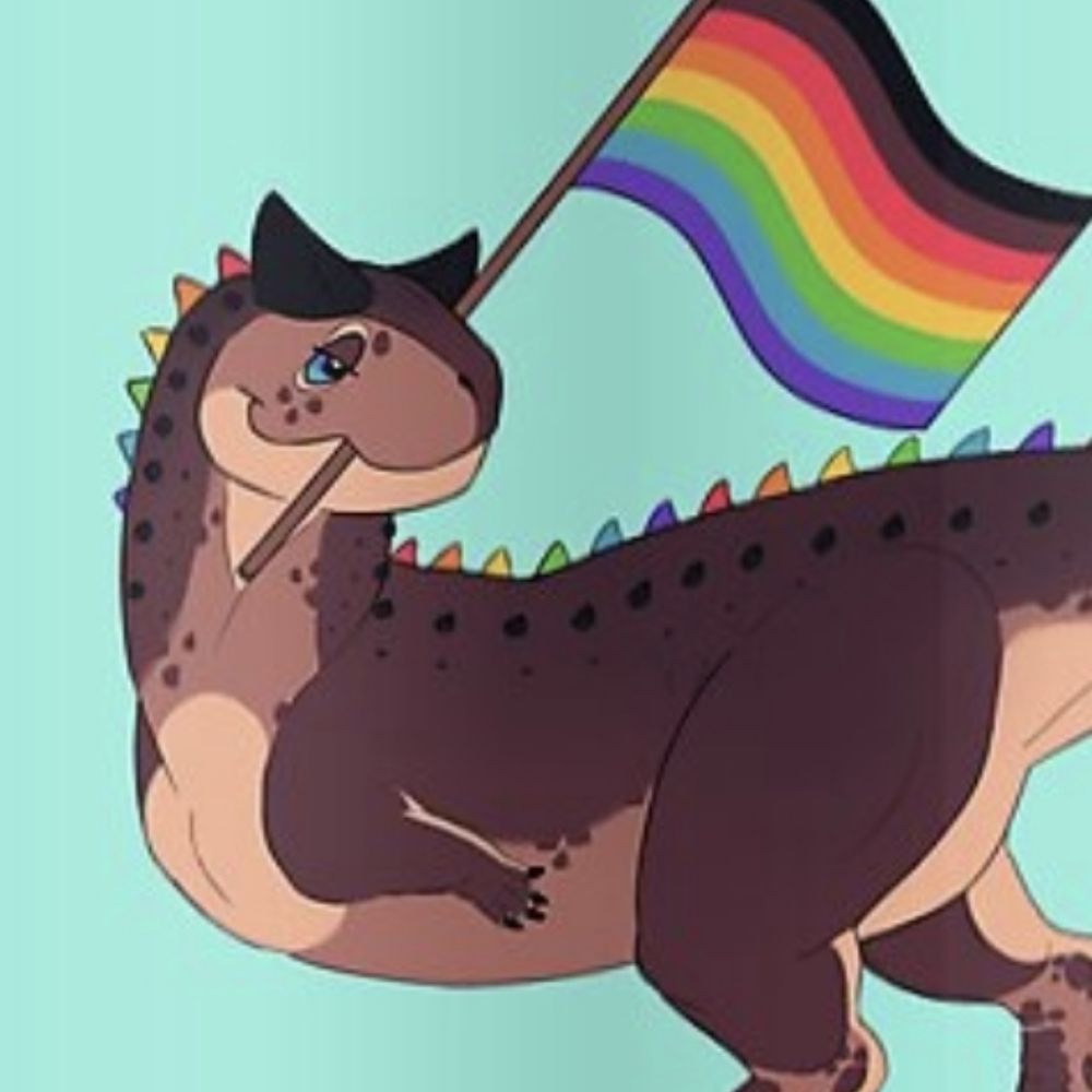 Gay Carnotaurus 🏳️‍🌈🦖