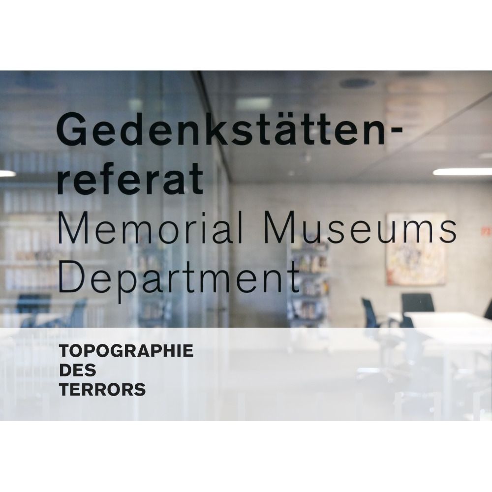 Gedenkstättenreferat der Stiftung Topographie des Terrors