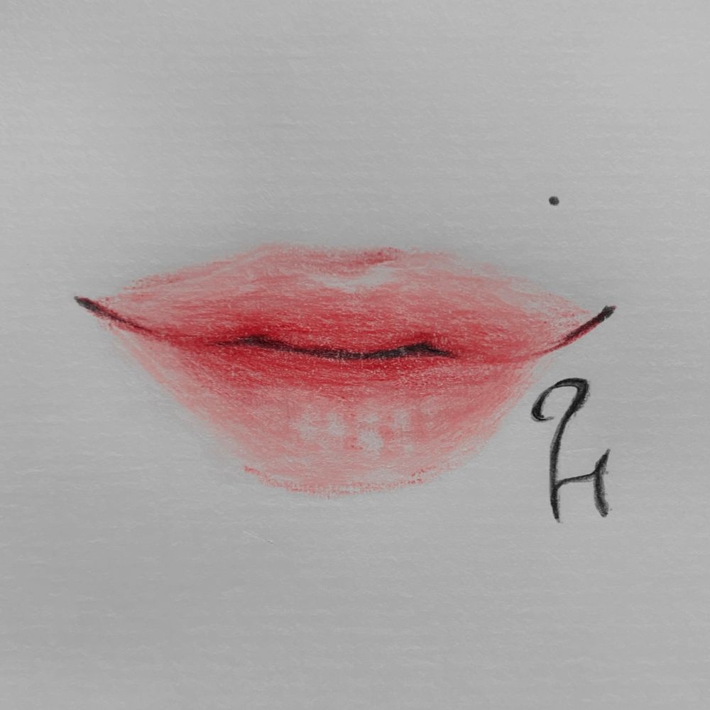 灰殻ヒカリ ✵ ファンタジー鉛筆画