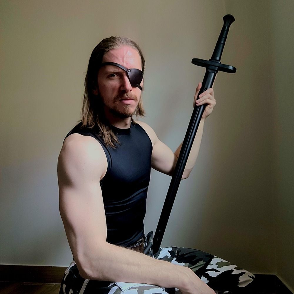 Cameron is Studying the Blade⚔️