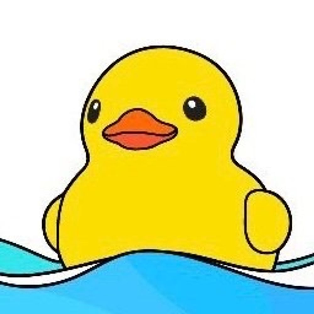 the happiest duckling in town