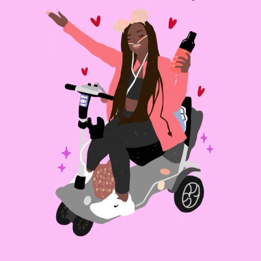 chronically disabled unfriendly blk hottie ✨