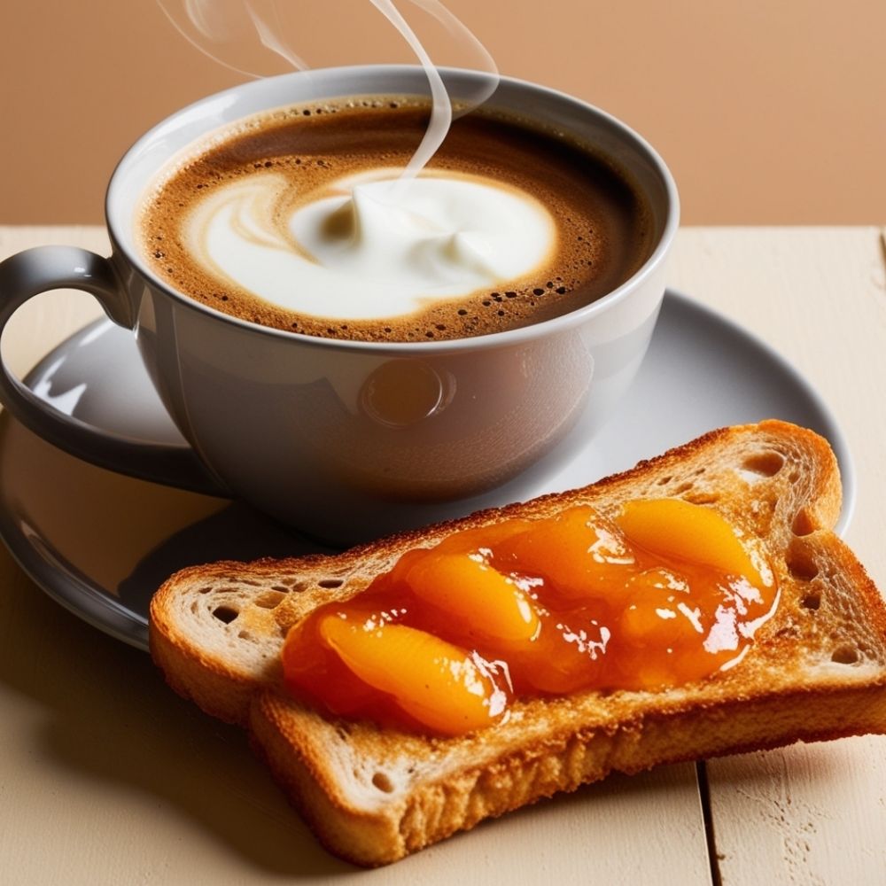 Café y tostada