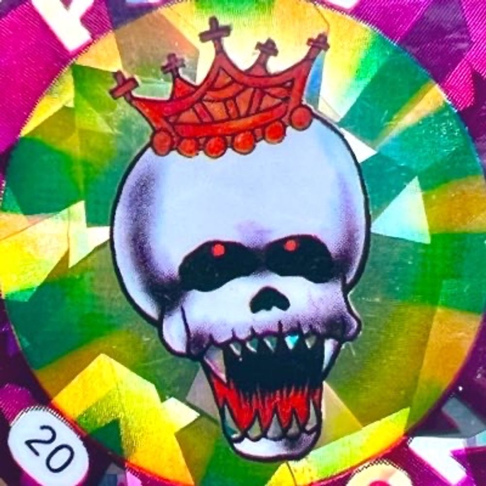 A Screaming Skull