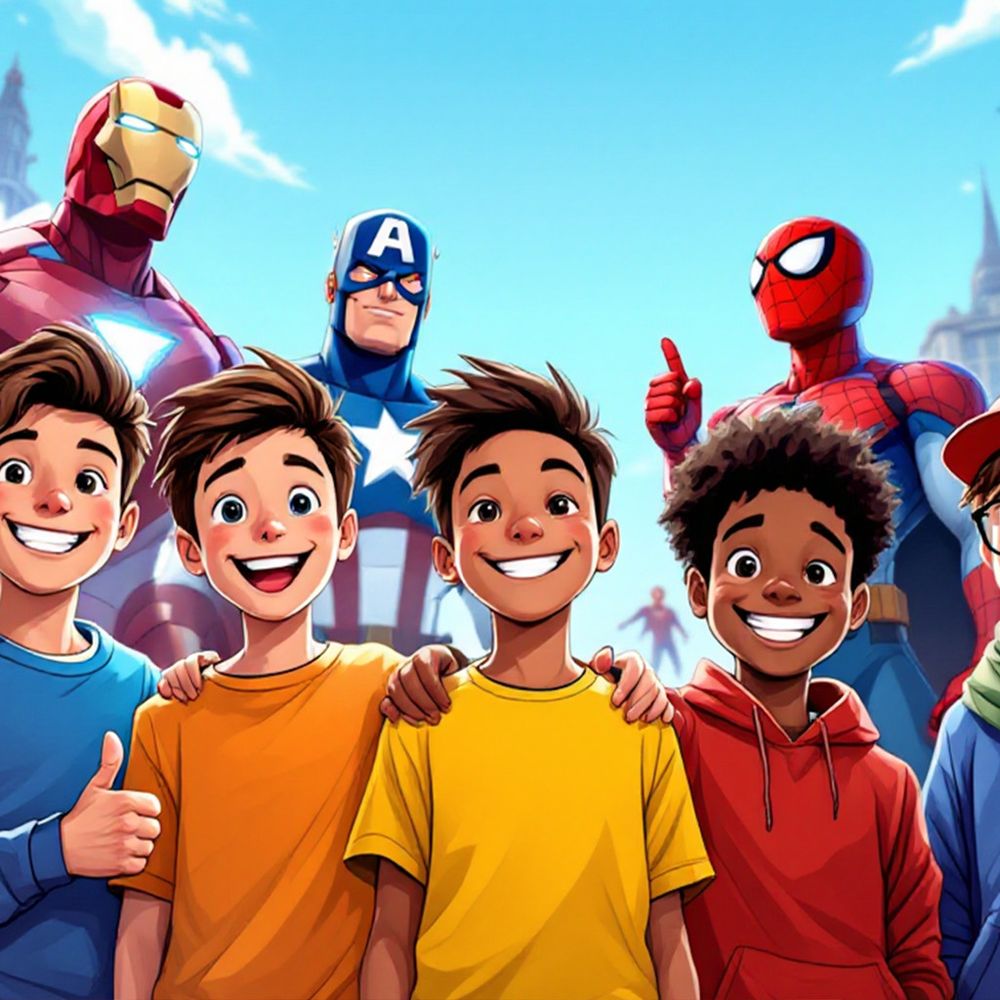 Superheroes Bedtime Story