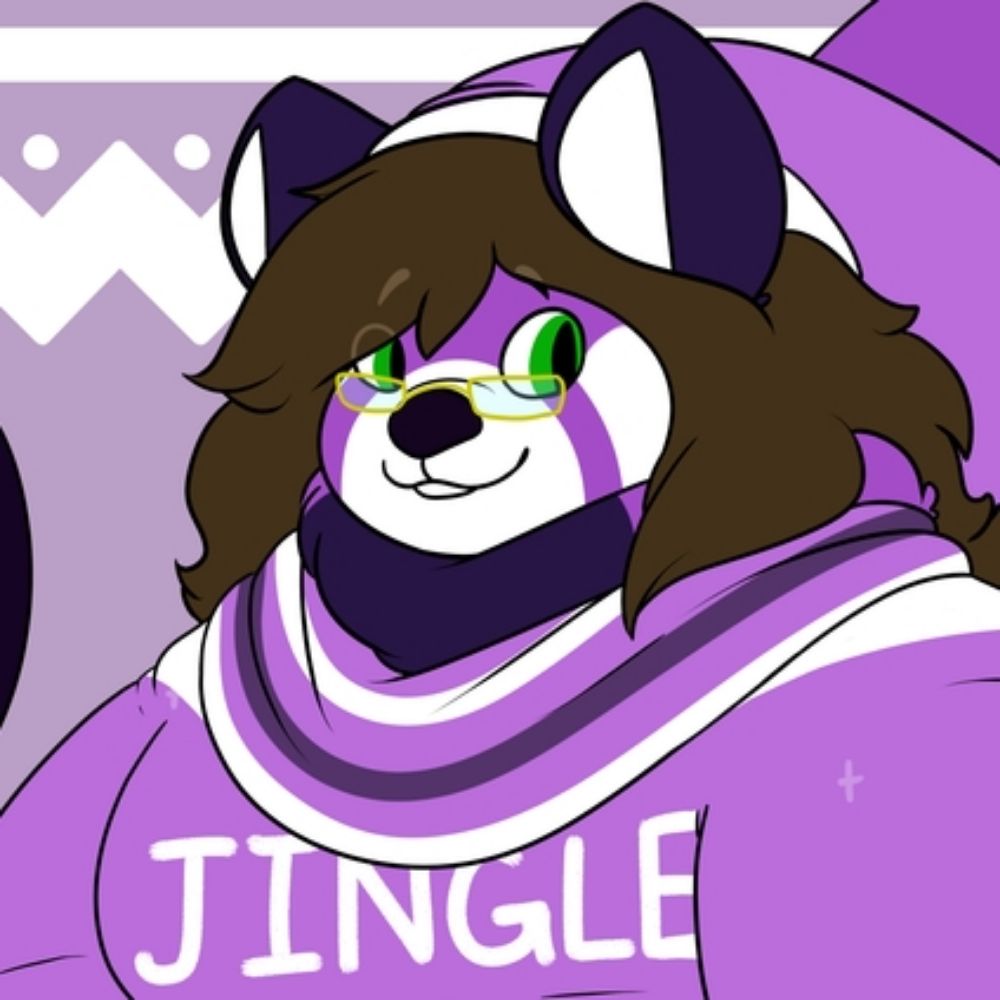Purple Chonk panda