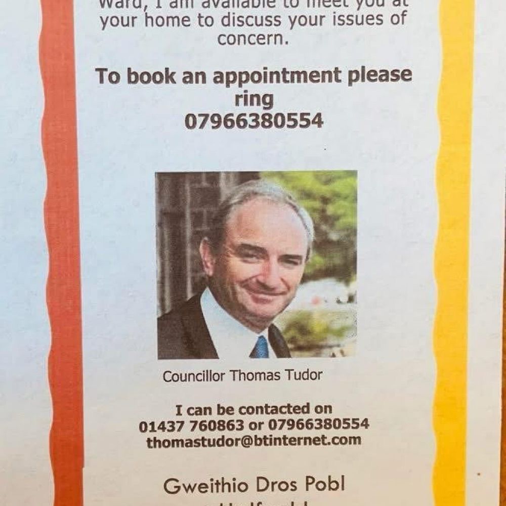 Cllr Thomas Baden Tudor