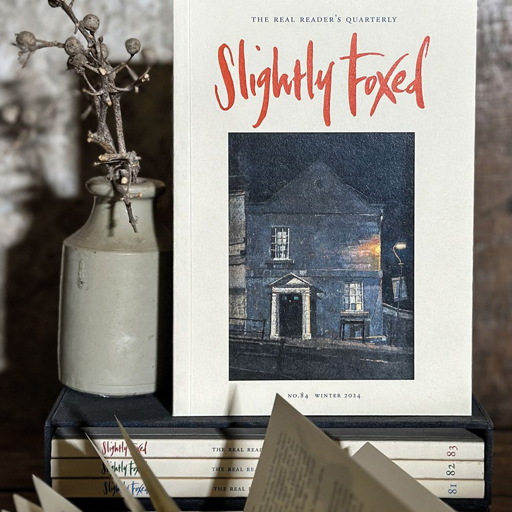 Slightly Foxed
