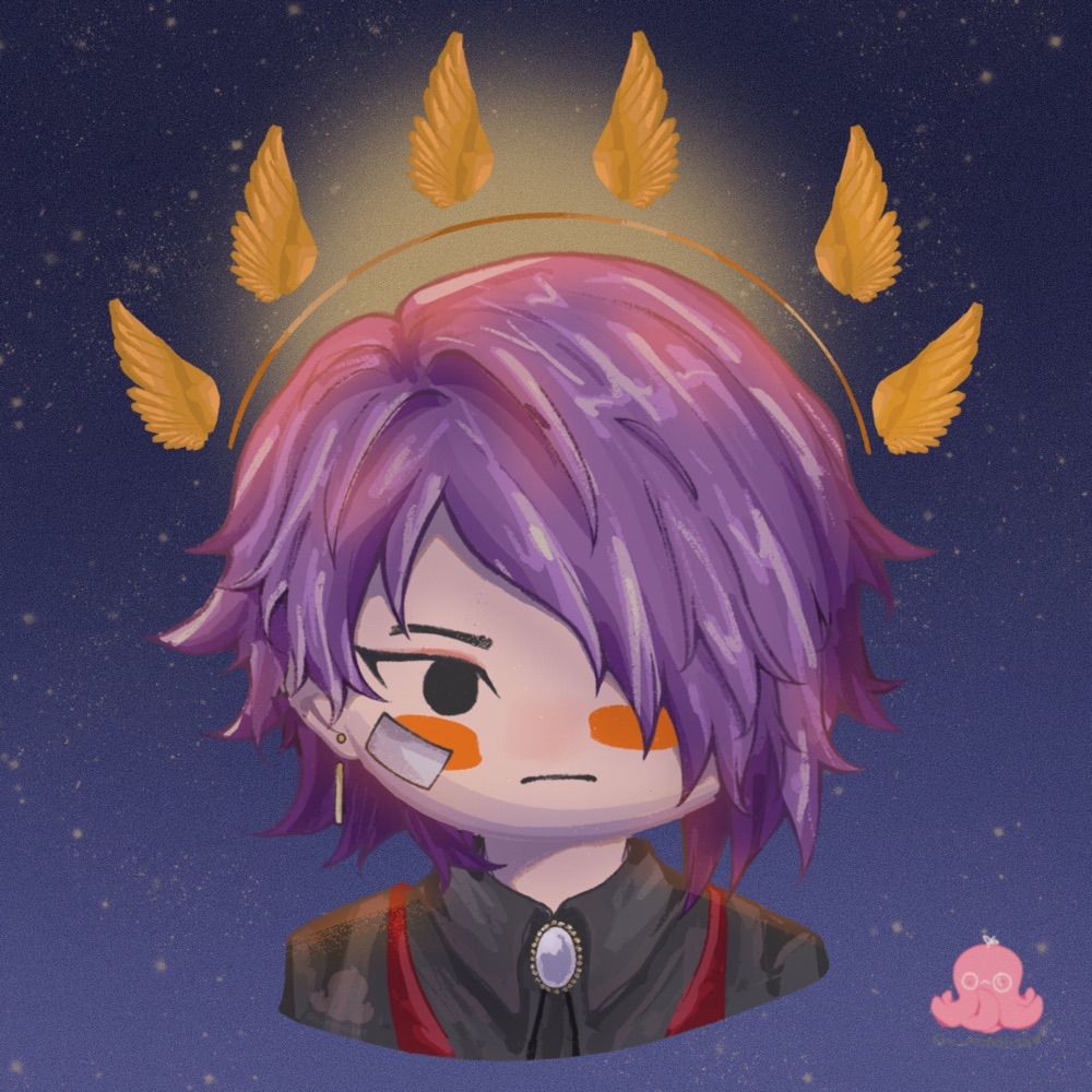 Raphael Kormos 💜🖤 Blind Bard Vtuber
