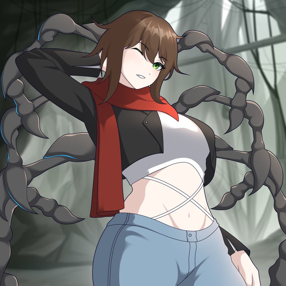 Arachnae Aranea 👑🕷️ Spider Queen Vtuber