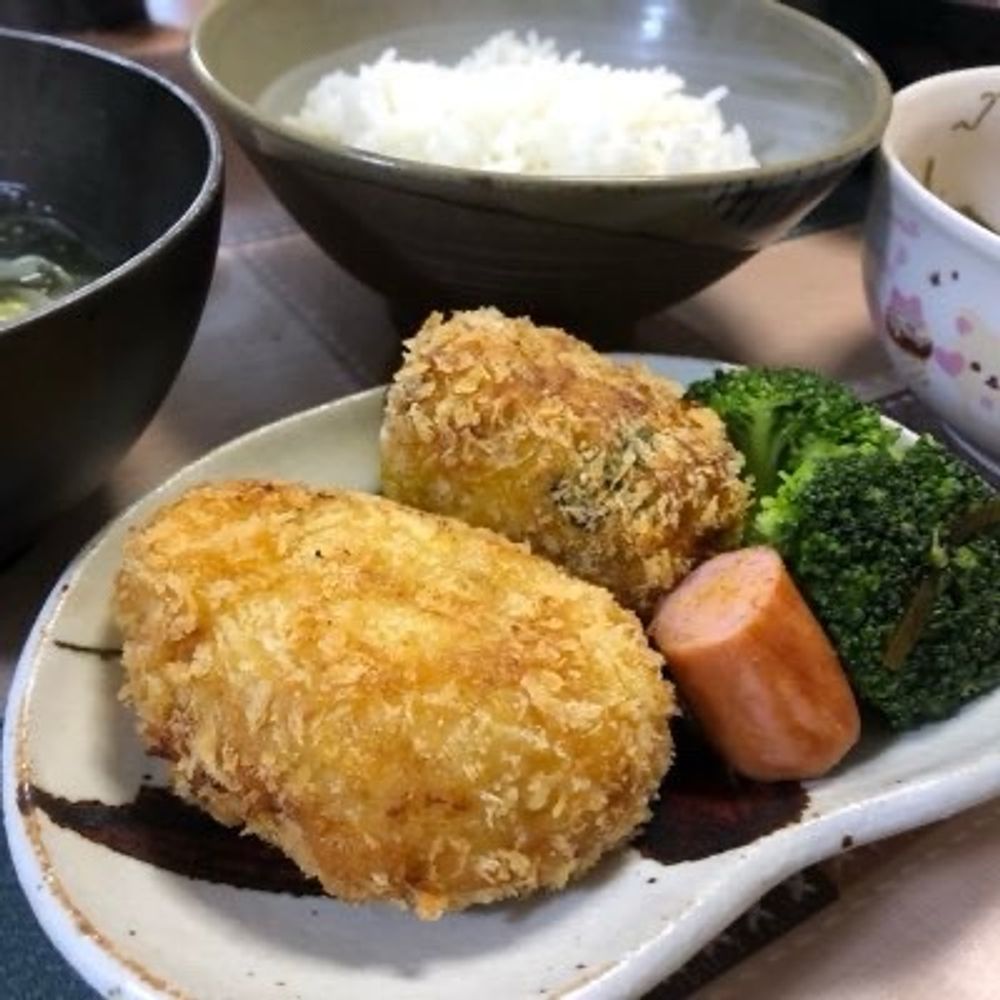 三種のコロッケ